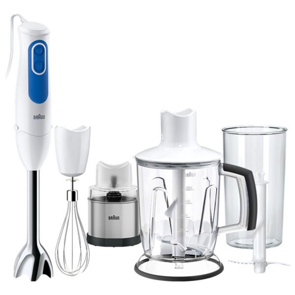 Braun Multiquick 3 Hand Blender with Chopper & Spice Grinder 700W Spice+ MQ3038
