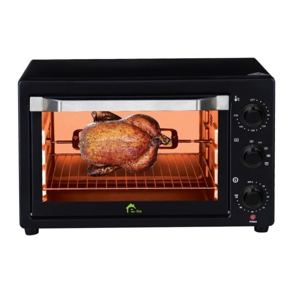 E-Lite Oven Toaster ETO-221R 22 Litre