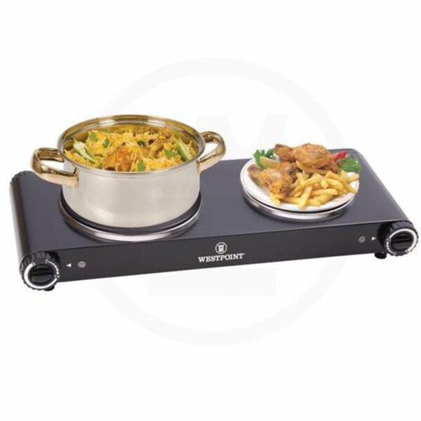Westpoint Hot Plate Double WF-262   Black