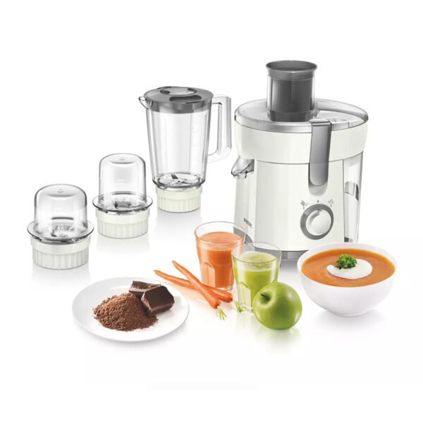 Philips Viva Collection 4 in 1 Juicer, Blender, Grinder And Chopper HR1847   350 Watts