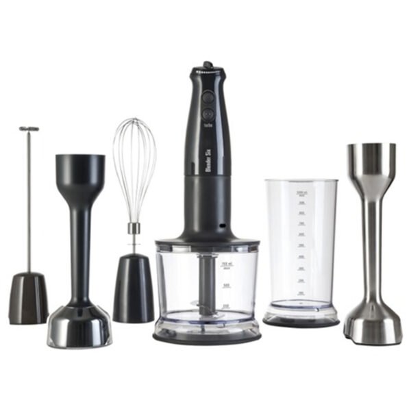 Stainless Steel Hand Blender Six Stadler Form Of Switzerland   900 Watts   Black Edition