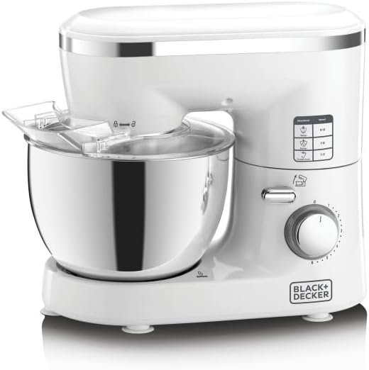Black & Decker 1000W 6 Speed Stand Mixer SM1000