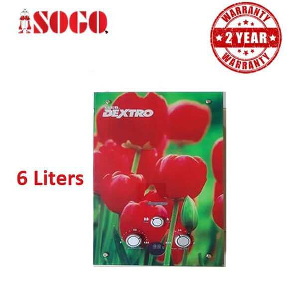 SOGO TULIP WATER HEATER / GEYSER 6 LTRS