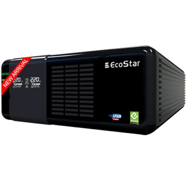 EcoStar Black Home UPS Inverter E-2440i 1400 Watts