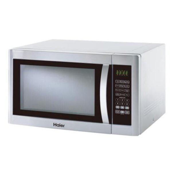 Haier Microwave Oven HMN-45200ESD 45 Liter (Grill/Cooking) Silver and Black