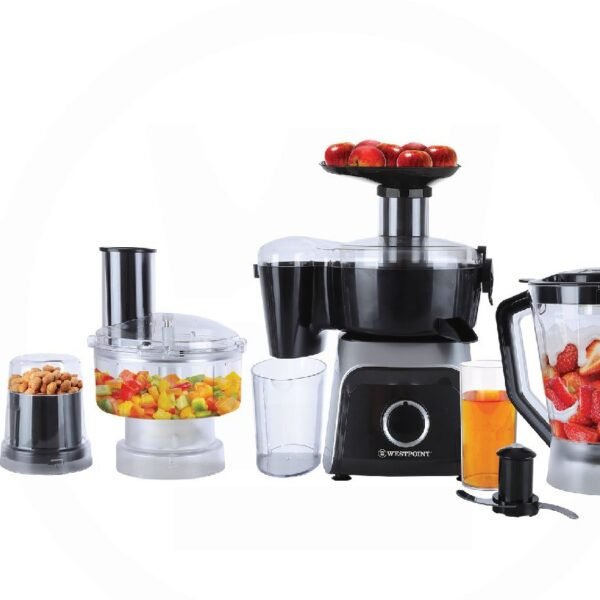 Westpoint Deluxe Food Processor WF-5805 Unbreakable Polycarbonate Material   450 Watts
