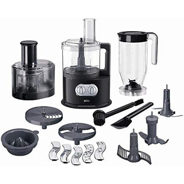 Braun Food Processor FP5160BK 1000 Watts/Black  Identity Collection
