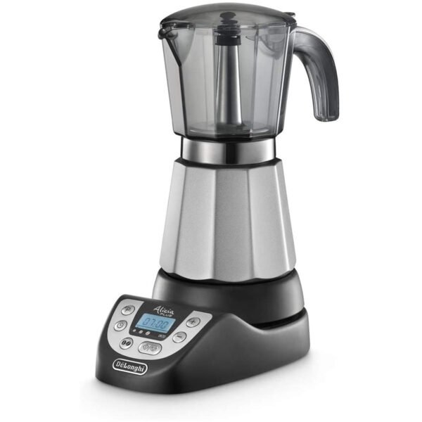 Delonghi Alicia Plus Electric Moka Coffee Maker EMKP-63.B Black