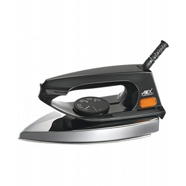 Anex Deluxe Dry Iron AG-1072 ??? 1000 Watt Light Weight ??? Black