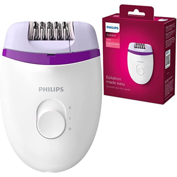 Philips Satinelle Essential Corded Compact Epilator BRE225   White