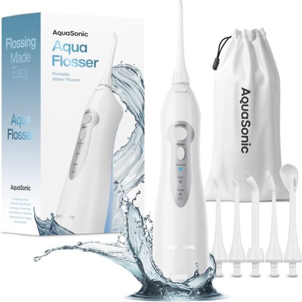 AquaSonic Aqua Flosser   Professional Cordless Oral Irrigator