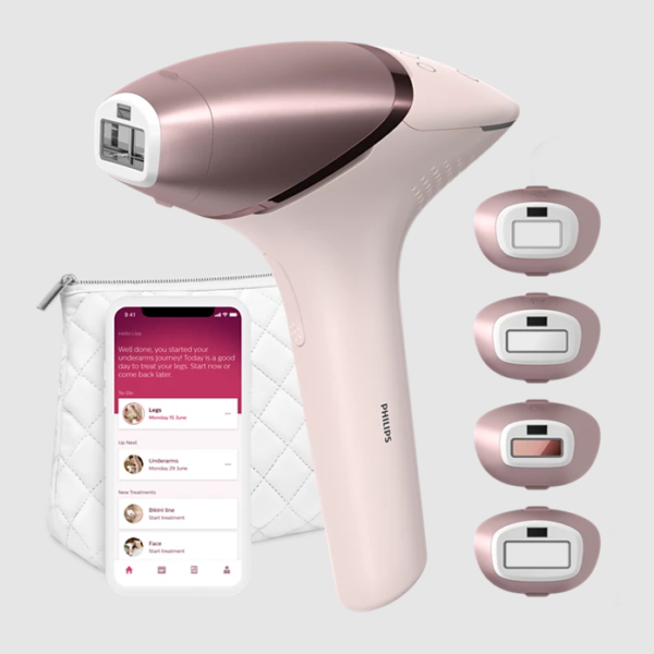 Philips Lumea IPL 9000 Series IPL Hair Removal Device with SenseIQ BRI958/60
