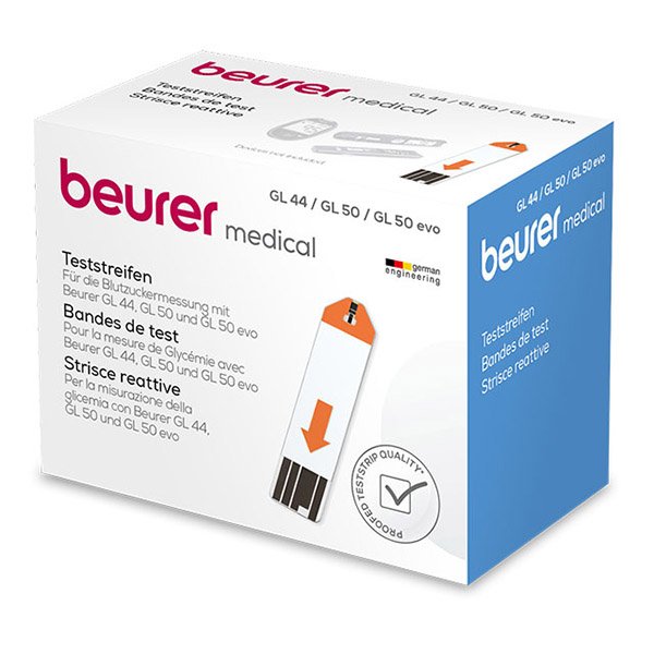 Beurer Test Strips For GL 44 / GL 50   463.04