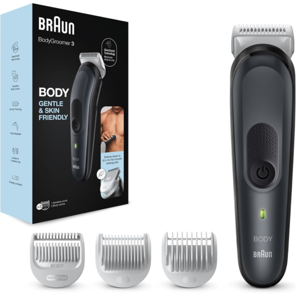 Braun Body Groomer 3 for Men   BG3340