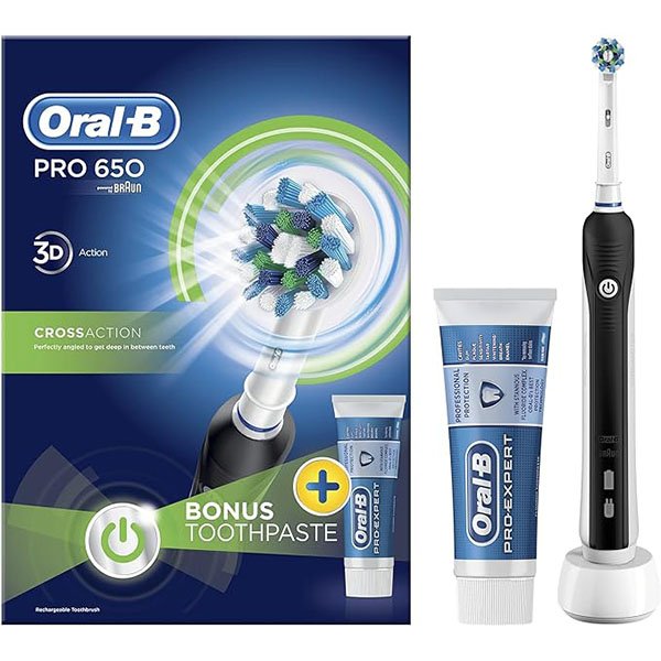 Oral-B Pro 650 CrossAction Electric Toothbrush