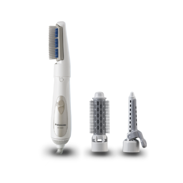 Panasonic Hair Styler with 3 Attachments , White EH-KA31