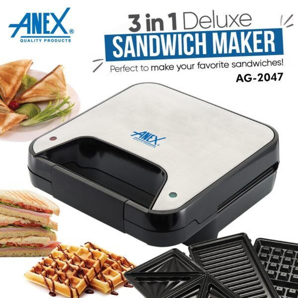 Anex Sandwich Maker AG-2047