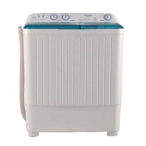 Haier HWM-80-AS Semi Auto Twin Tub Washing Machine   8 Kg   White & Green HWM 80-AS