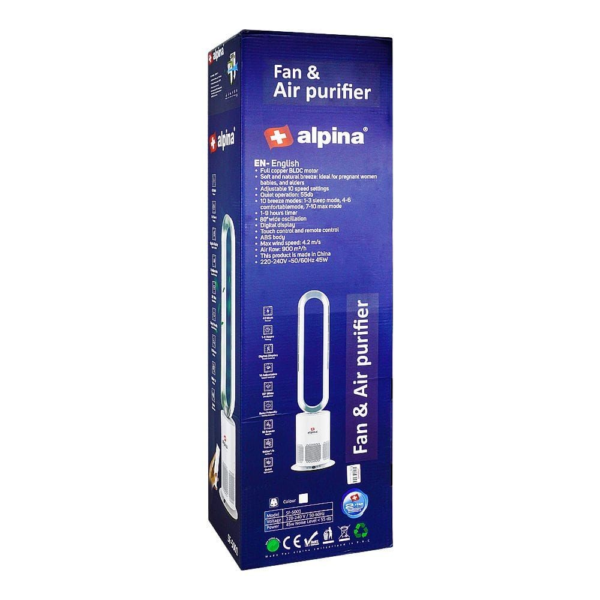 Alpina Electric Fan & Air Purifier   220-240V   SF-5001