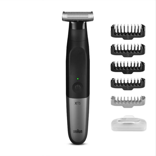 Braun Body Groomer and Trimmer Series X  XT5100 Wet & Dry all in one tool with 5 attachments