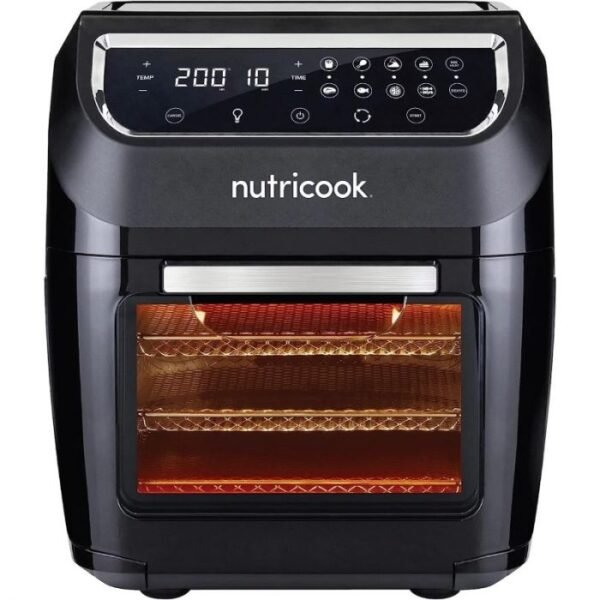 Nutricook Air Fryer Oven   1800 Watts   Digital/One Touch Control Panel Display